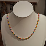 Handmade Necklace Peanut Macaron