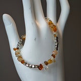 Sunset Citrine Bracelet – Handmade Crystal Bracelet for Summer