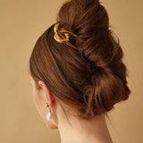 Minimalist Stainless Steel U-Shaped Hairpin