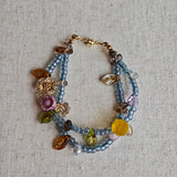 Handmade Layered Bracelet - Azure Sonata
