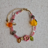 Pink Garden Bracelet – A Blossoming Romance
