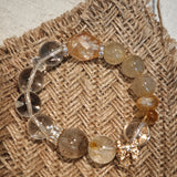 Golden Healer & Clear Quartz Bracelet by 2Sonder