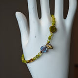 Handmade Bracelet with Flora Accents