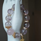 Handmade Amethyst Bracelet by 2Sonder - Amethyst Dreamscape