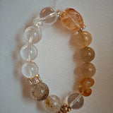 Golden Healer & Clear Quartz Bracelet by 2Sonder