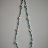 Ocean Whisper Glass Bead Necklace