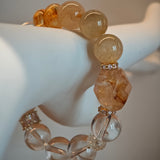 Golden Healer & Clear Quartz Bracelet by 2Sonder