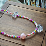 TONGXIN - Macaron Candy Glass Bead Necklace | Summer's Sweetest Shine