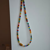 Lovely Handmade Necklace - Summer's Rainbow Rhapsody