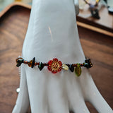 Handmade Bracelet Autumn Sonnet - A Romantic Ode to Timeless Elegance