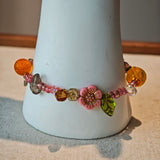 Pink Garden Bracelet – A Blossoming Romance