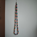 Rainbow Ripple Waterdrop Necklace – Handmade Summer Jewelry