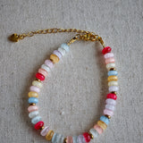 Rainbow Serenade Necklace & Bracelet Set