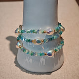 Ocean Whisper Glass Bead Necklace