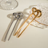 Minimalist Stainless Steel U-Shaped Hairpin
