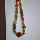 Handmade Necklace – Sugar Glow Cascade A Summer Dream on Your Neck