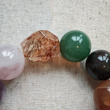 The "Meow" Multi-Gemstones & Crystals Bracelet by 2Sonder