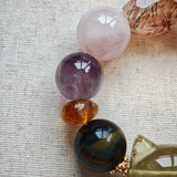 The "Meow" Multi-Gemstones & Crystals Bracelet by 2Sonder