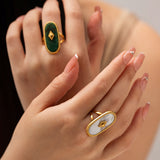 French Style Retro Palace Light Ring