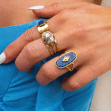 French Style Retro Palace Light Ring