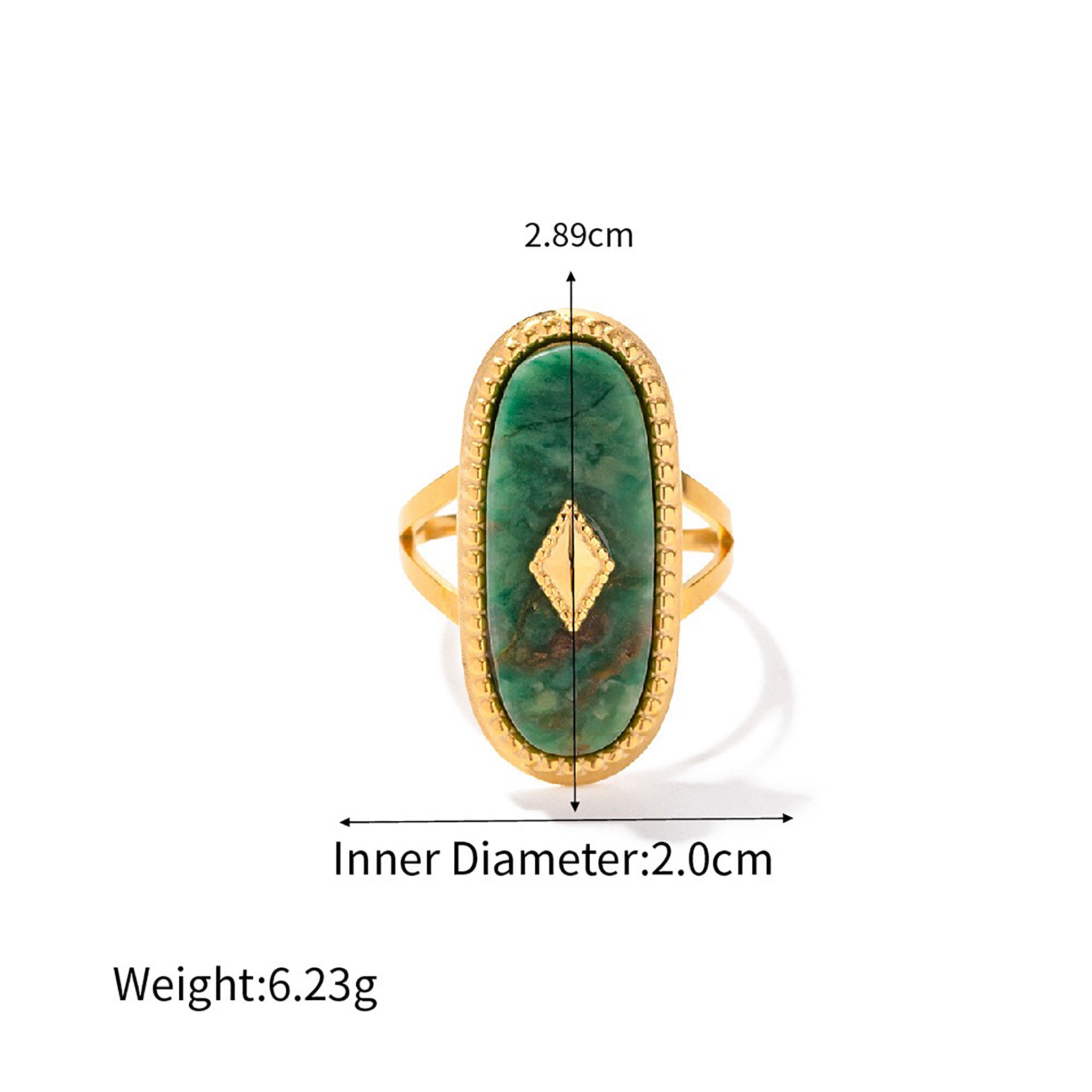French Style Retro Palace Light Ring